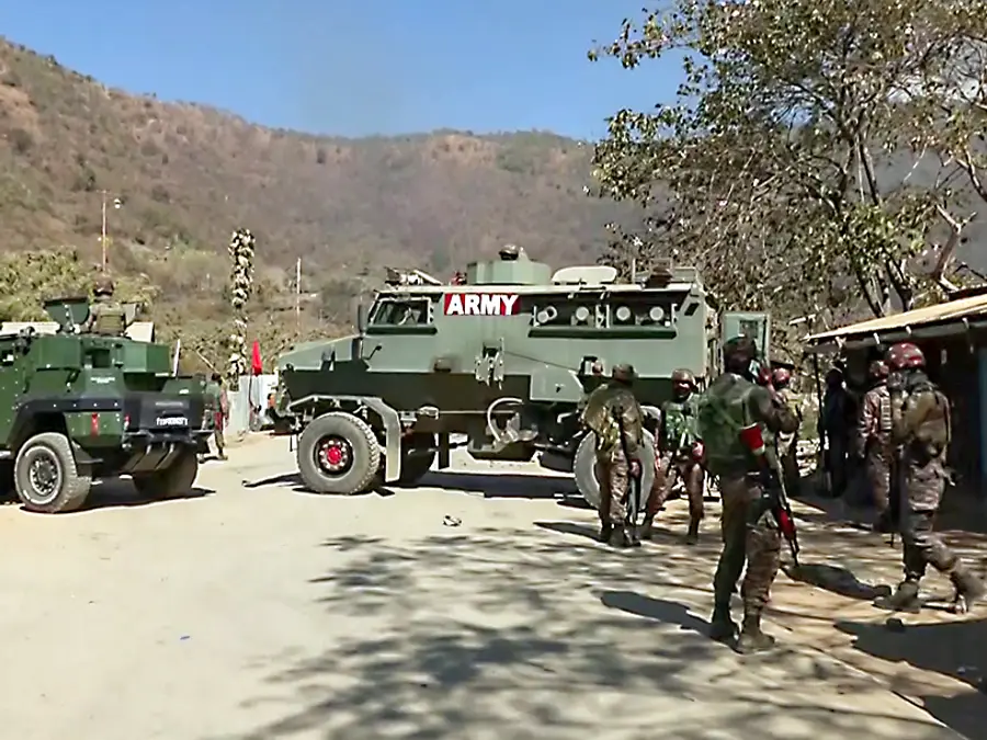 Violence erupts in Manipur as two children killed in bomb attack while sleeping, 2 protesters shot dead