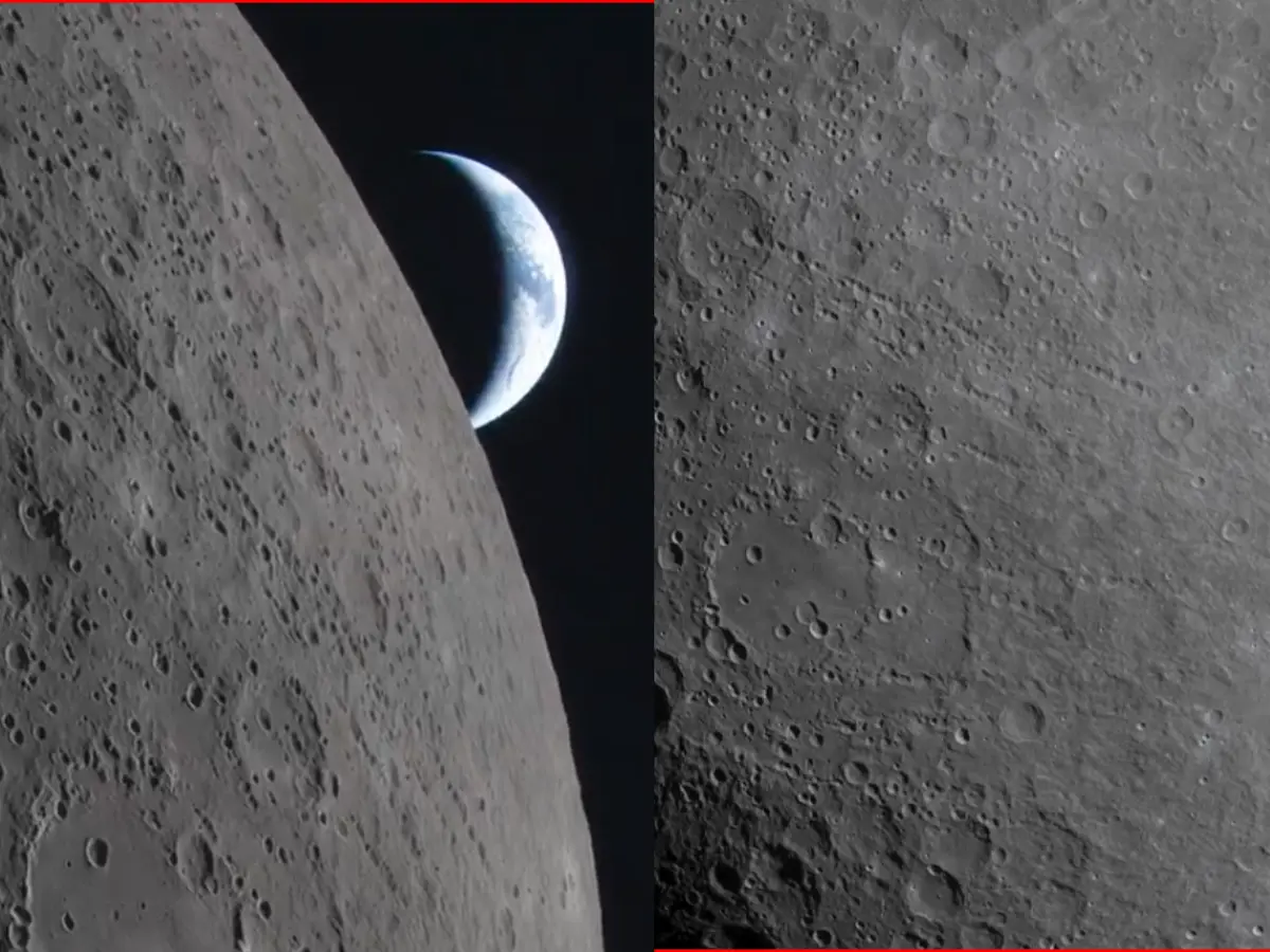 'Not out of light...': NASA shares video compilation of far side of the Moon, riddled with pockmarks 'Not out of light...': NASA shares video compilation of far side of the Moon, riddled with pockmarks