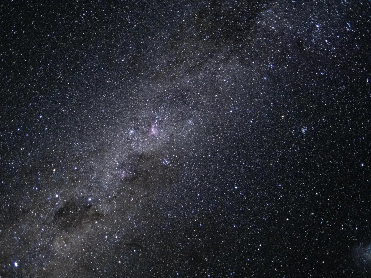 Milky Way photo taken by Artemis II astronauts from Orion