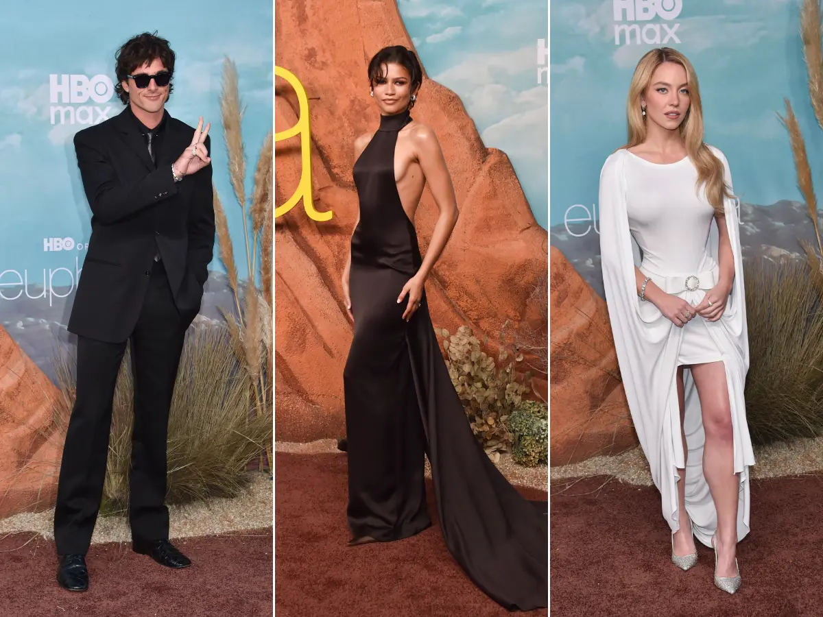 Euphoria season 3 LA premiere: Zendaya, Sydney Sweeney, Jacob Elordi dazzle at the red carpet