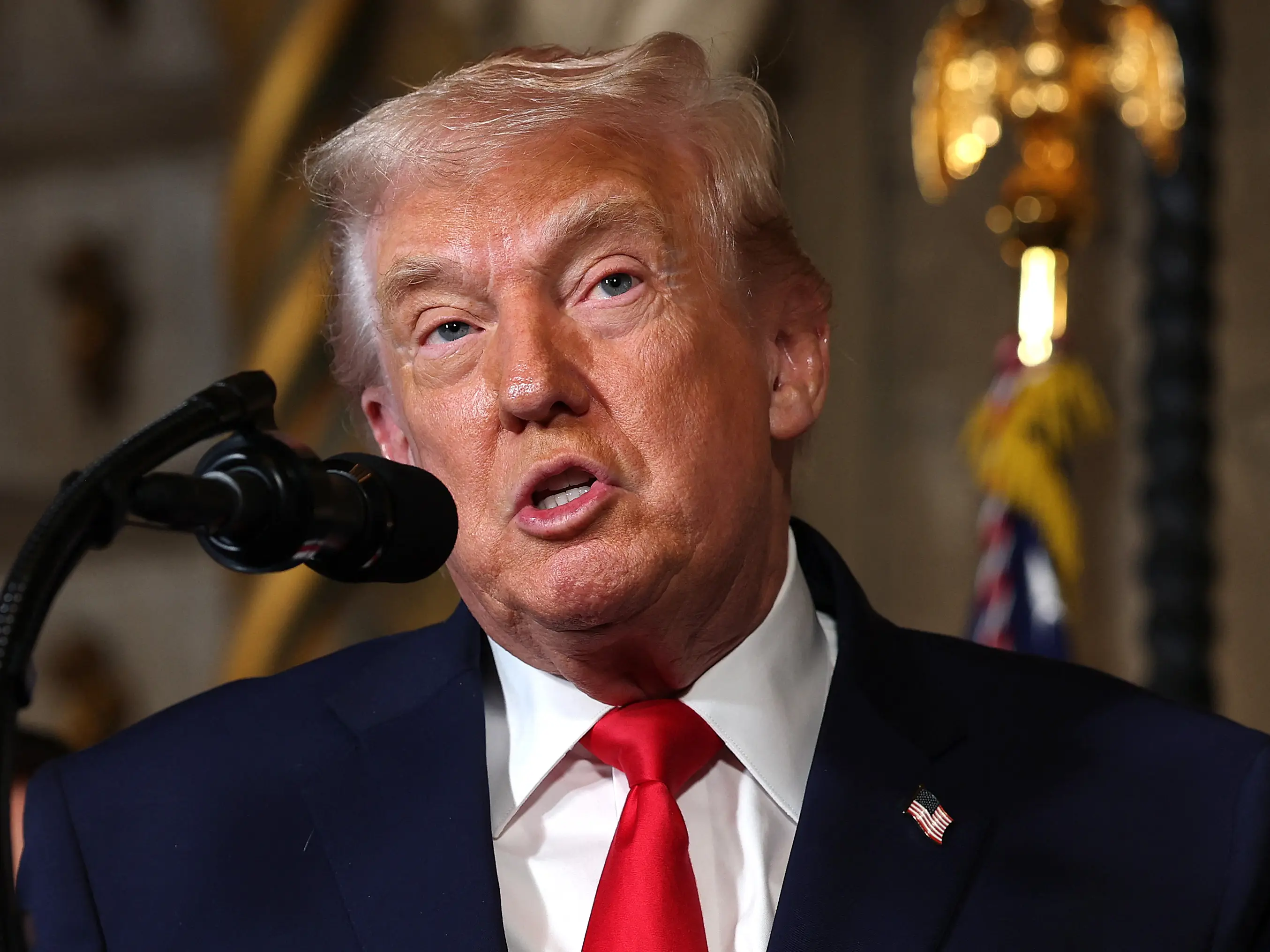 Trump says US destroyer struck and seized Iranian cargo ship trying to evade blockade Trump says US destroyer struck and seized Iranian cargo ship trying to evade blockade