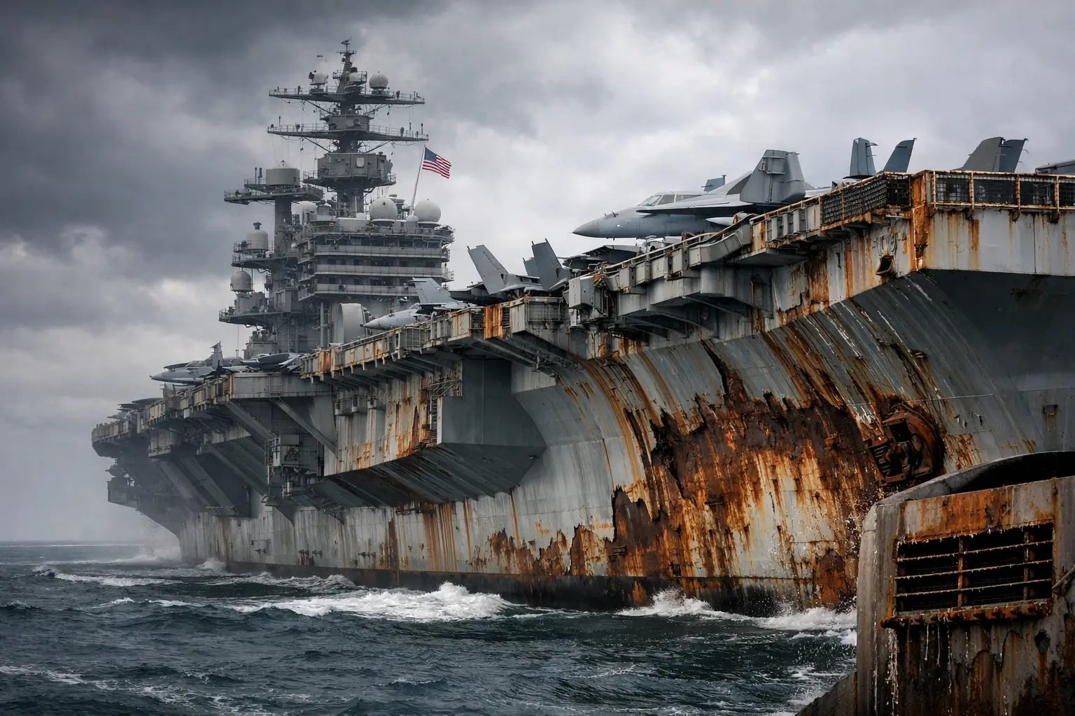 'The Silent Enemy': Why rust is the most expensive threat to the USS Abraham Lincoln