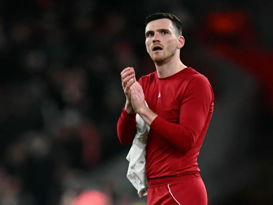 Liverpool wingback Andy Robertson to leave club at end of season