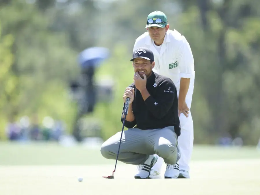 Augusta Masters Shot of the Day | WATCH - Xander Schauffele lands ball in shopping bag on eighth hole