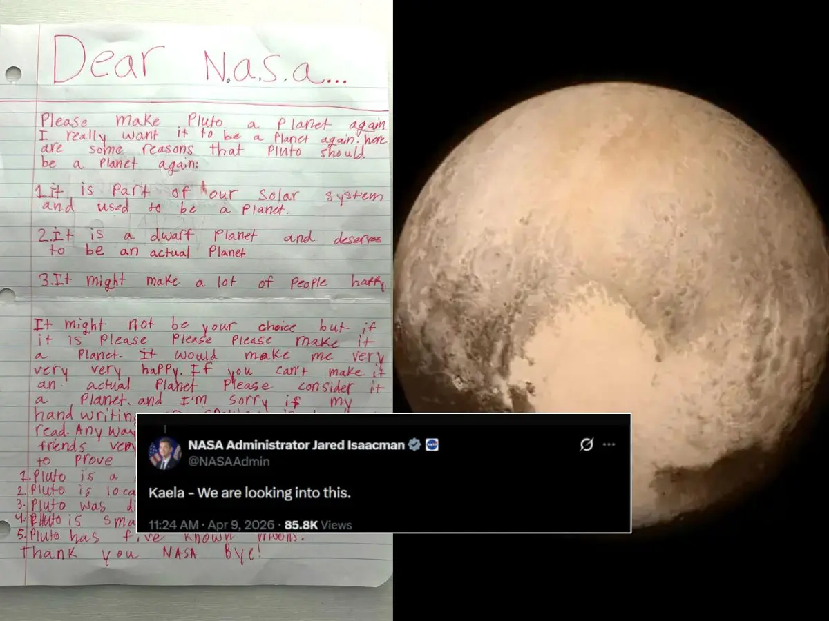 Pluto could be the ninth planet again? 10-year-old’s letter goes viral, NASA chief reacts