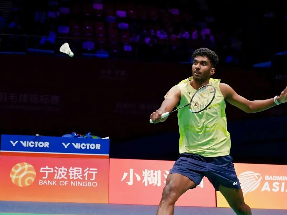 Badminton Asia Championships 2026: Ayush Shetty reaches final, stuns World No. 1 Vitidsarn Badminton Asia Championships 2026: Ayush Shetty reaches final, stuns World No. 1 Vitidsarn