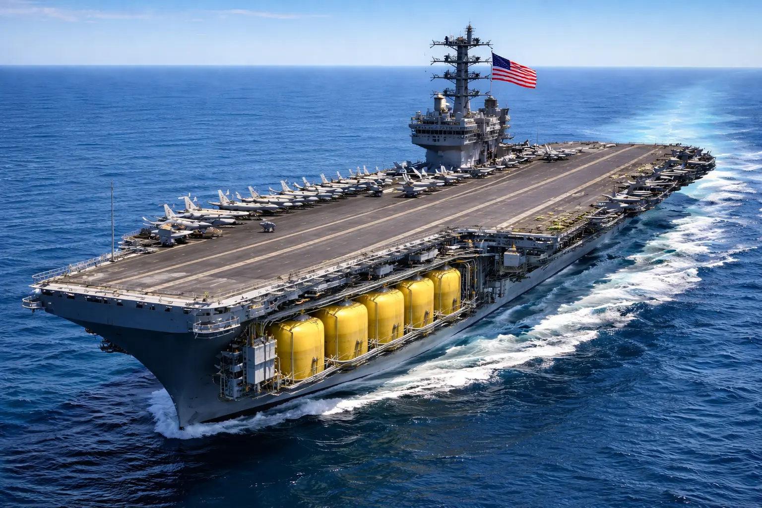 'Aviation Fuel': How the USS Abraham Lincoln safely stores millions of gallons of JP-5