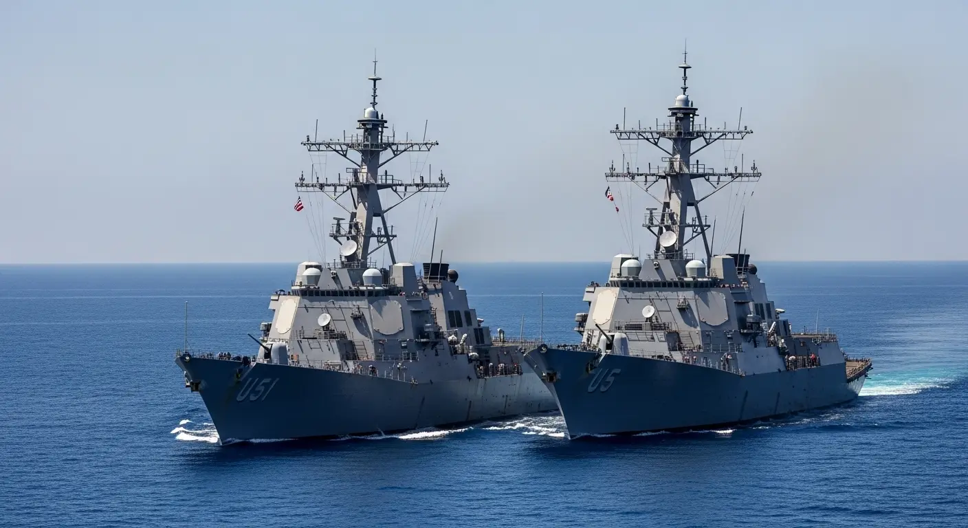 ‘On the mission’: How USS Frank E. Peterson and USS Michael Murphy will clear mines from the Strait of Hormuz