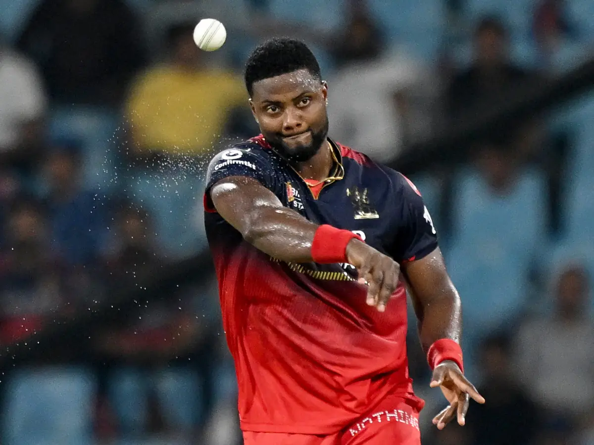 1. Romario Shepherd – 14 Balls vs Chennai Super Kings, Bengaluru, 2025