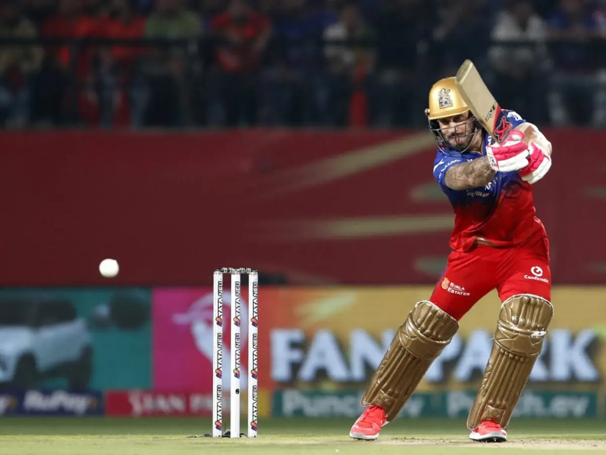 4. Faf du Plessis – 18 Balls vs Gujarat Titans, Bengaluru, 2024