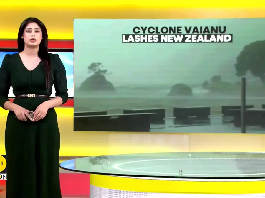 Cyclone Vaianu Slams New Zealand Triggering Floods And Evacuations