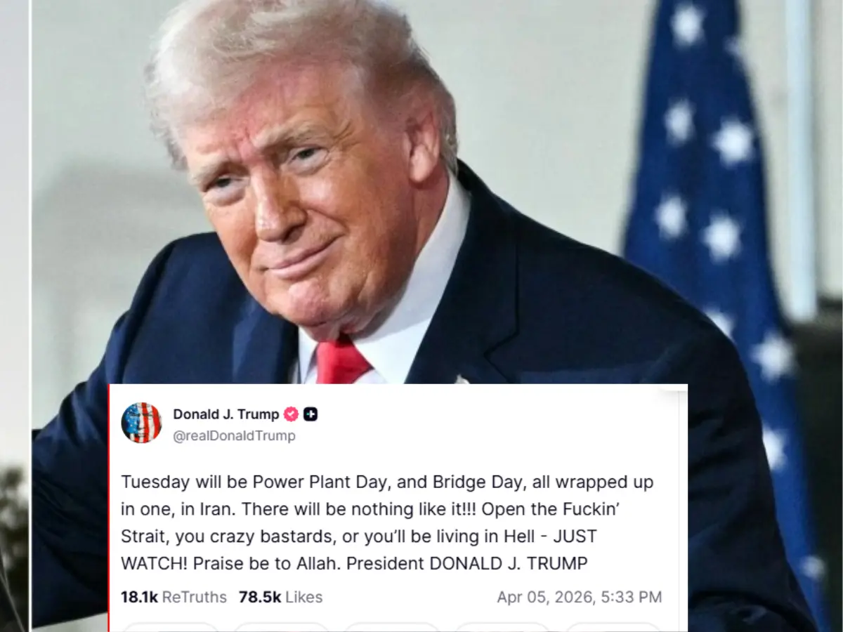 Trump's 'crazy b*****ds' and 'whole civilization will die' threats shock the world