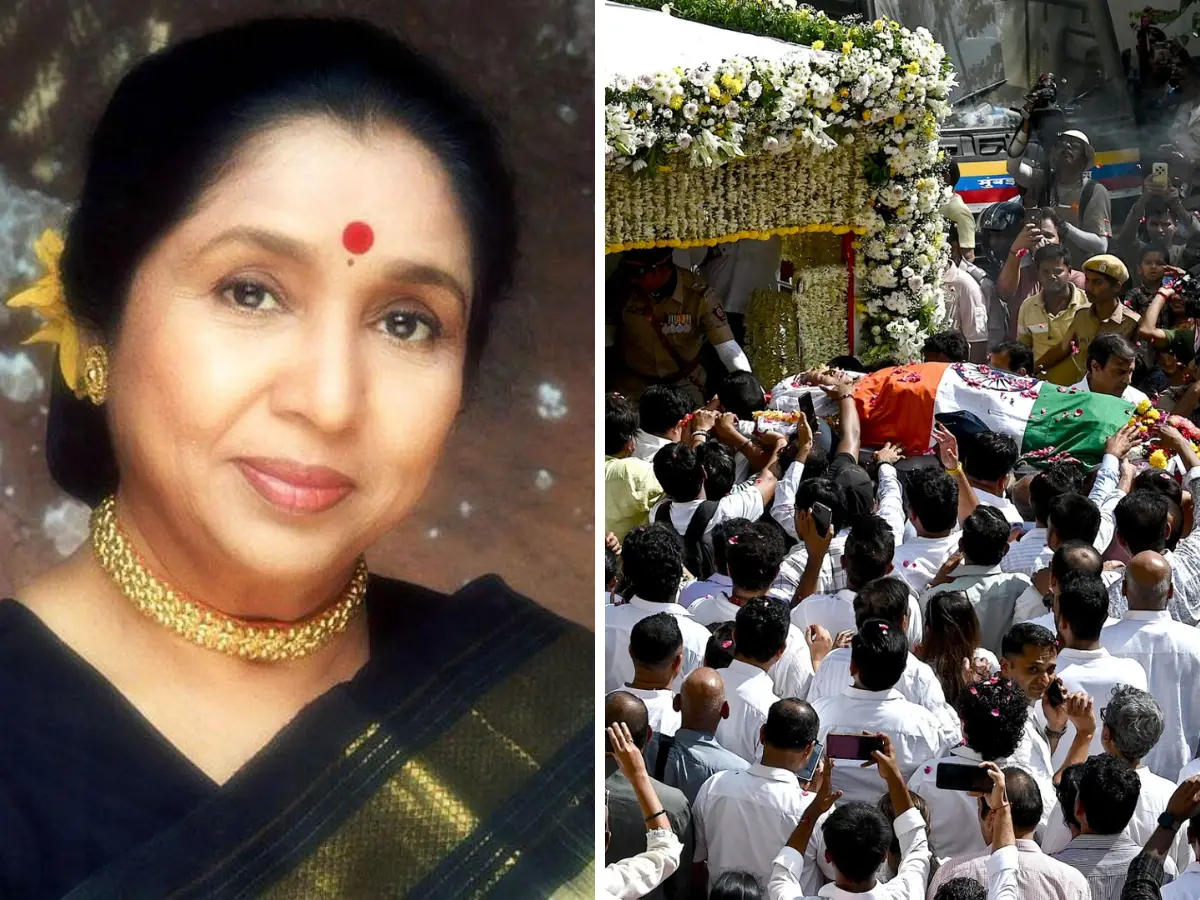 Asha Bhosle Funeral: Millions mourn as the legendary singer is laid to rest with state honours Asha Bhosle Funeral: Millions mourn as the legendary singer is laid to rest with state honours