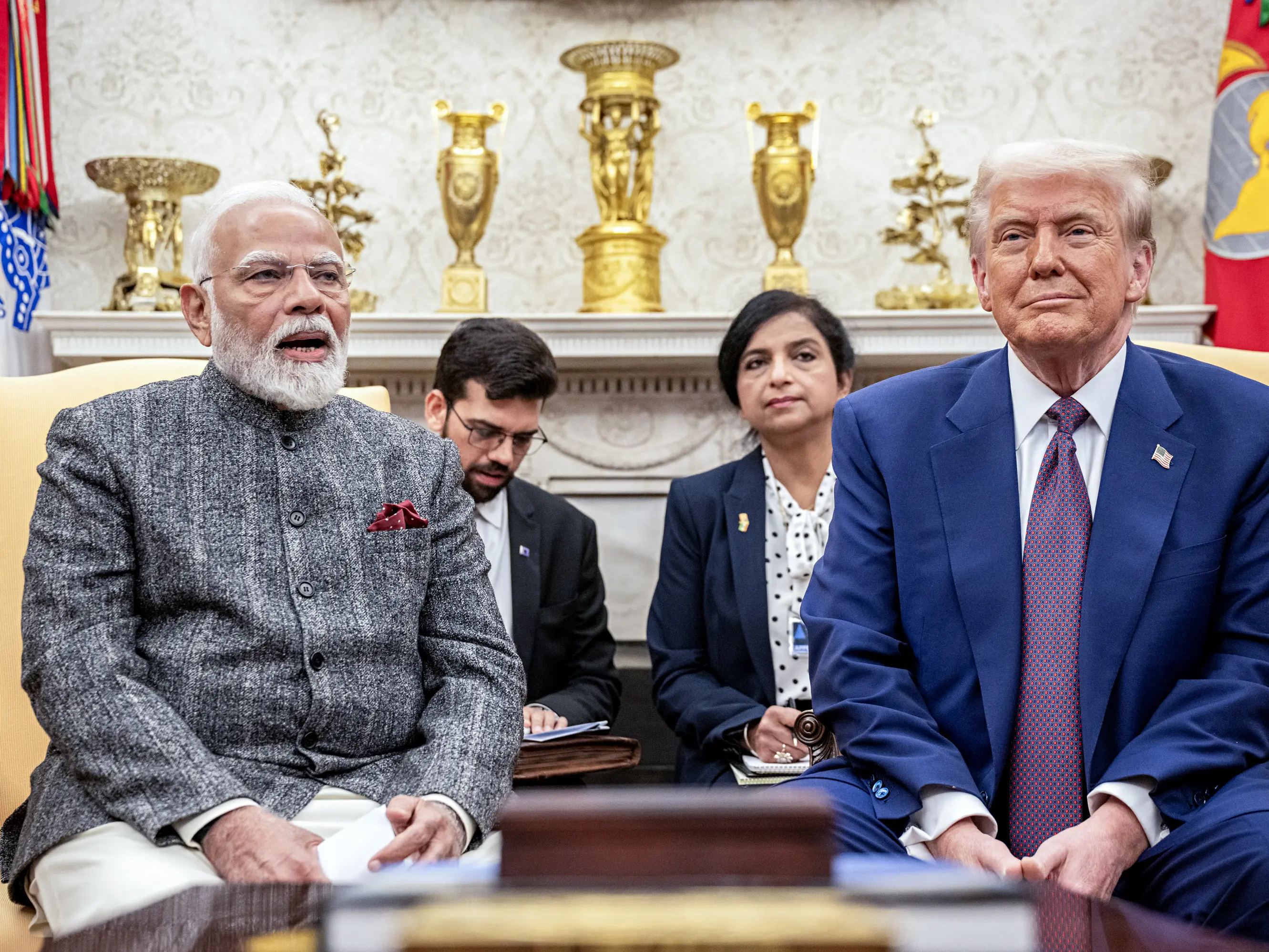 PM Modi receives call from Trump, discusses West Asia, stresses open and secure Hormuz in 40-minute talks PM Modi receives call from Trump, discusses West Asia, stresses open and secure Hormuz in 40-minute talks