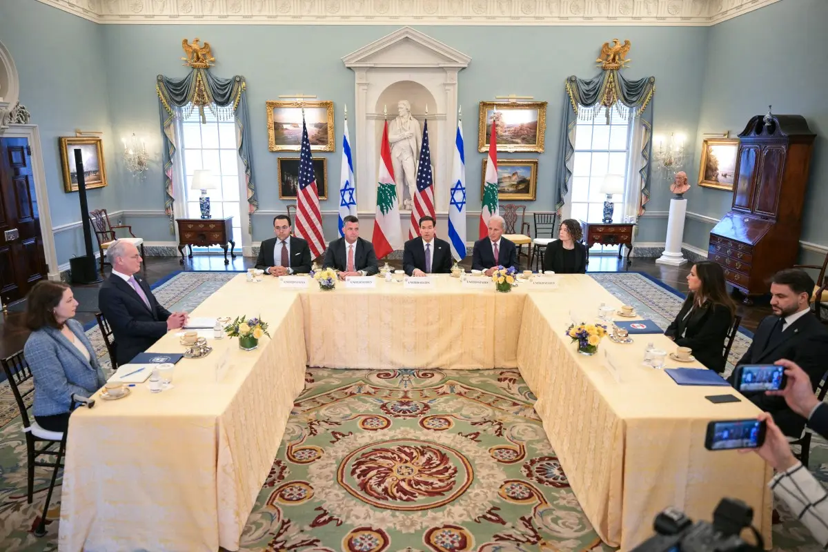 Lebanon, Israel hold first direct talks after decades in Washington ...