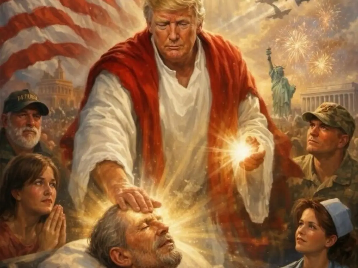 What did Trump post?
