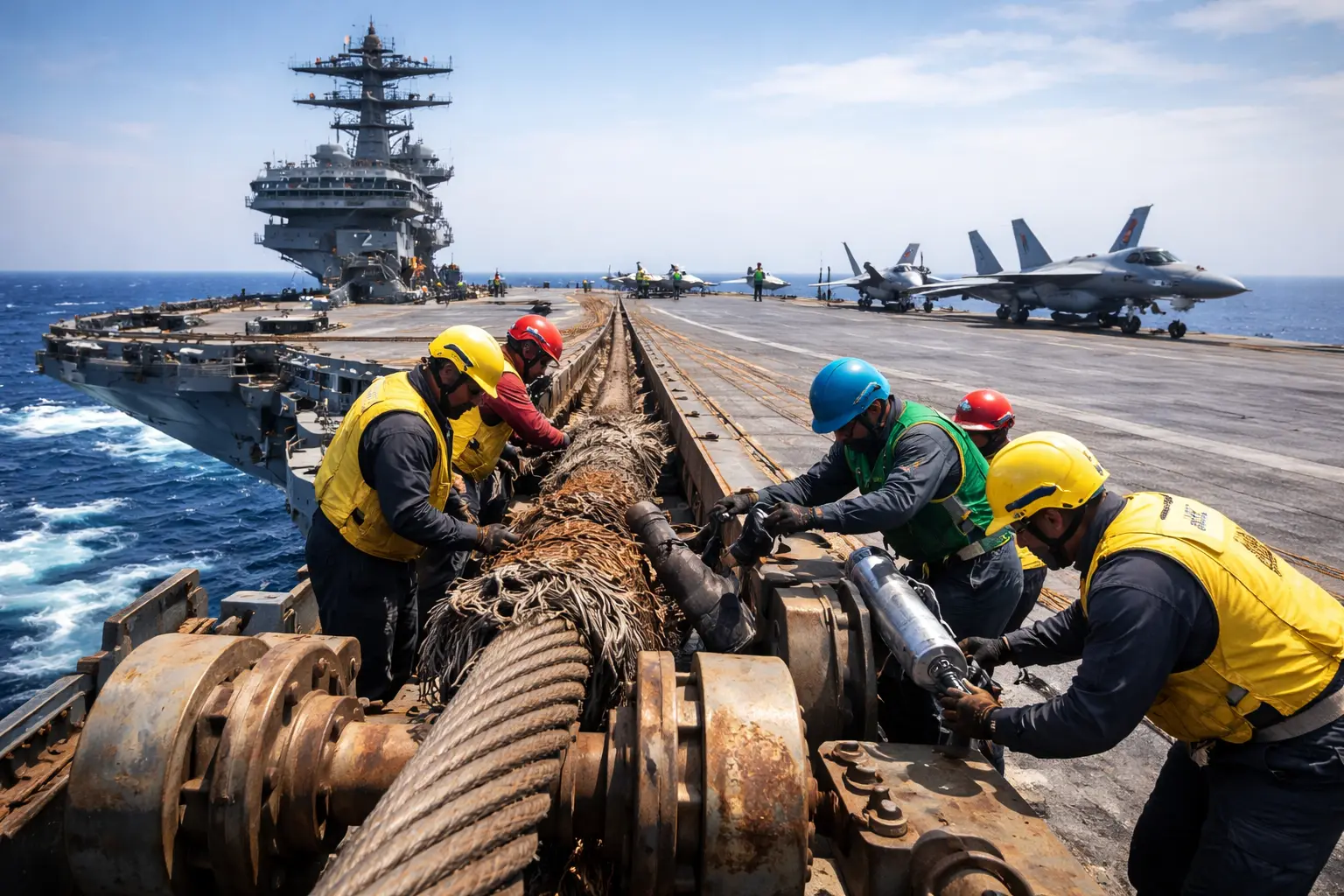 'Wire Rot': How the USS Abraham Lincoln protects its vital landing cables