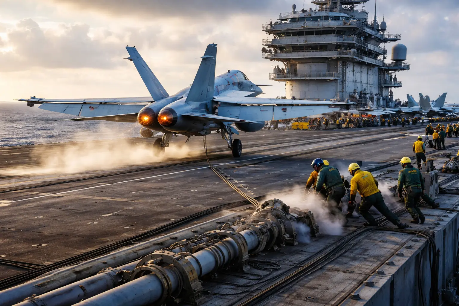 'Warped Decks': How the USS Abraham Lincoln prevents heavy jets from bending its steel runway