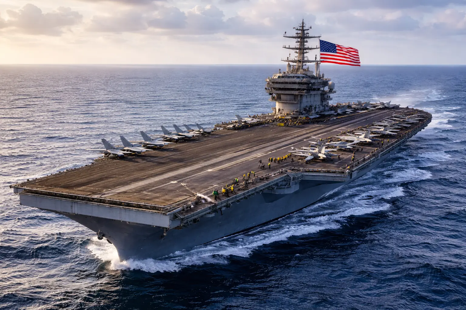 Where do sailors of the USS Abraham Lincoln live when not at sea?
