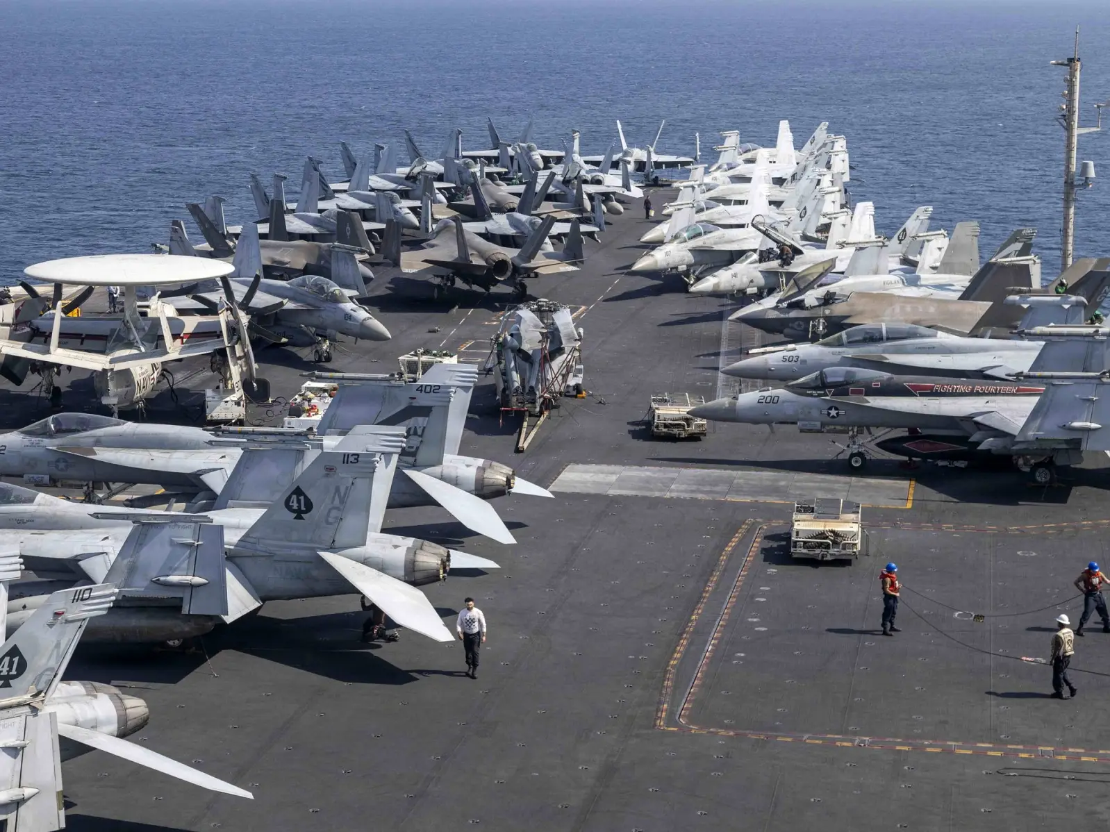 'Hungry all the time': USS Tripoli and USS Abraham Lincoln crews report food shortages amid supply delays amid deployment in Middle East 'Hungry all the time': USS Tripoli and USS Abraham Lincoln crews report food shortages amid supply delays amid deployment in Middle East