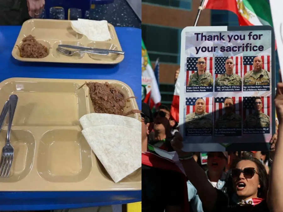 'They sure get to die for them, though!': Iran mocks reports of food shortages on USS Tripoli and USS Abraham Lincoln
