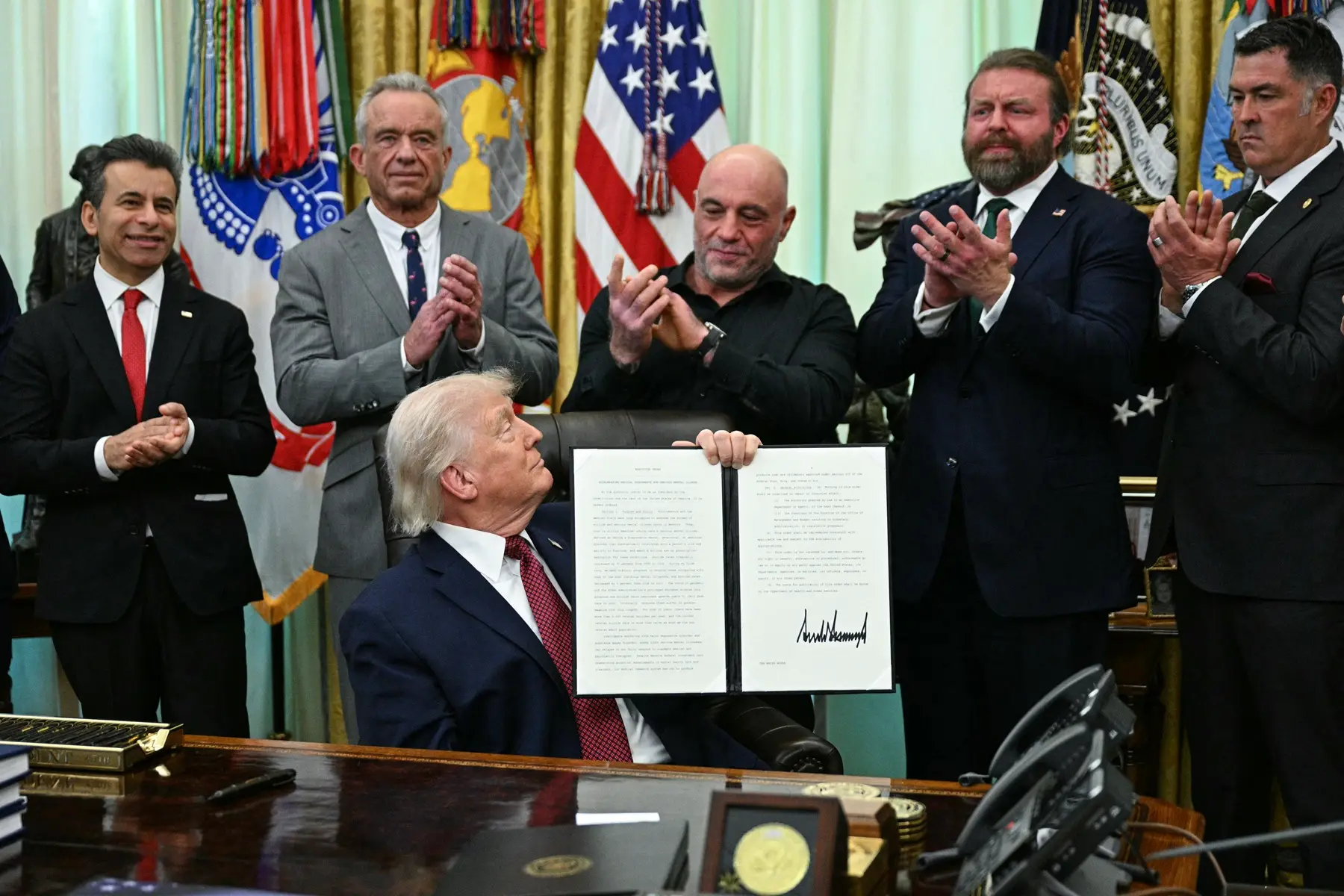 Trump signs executive order to fast-track psychedelic drug research, announces $50 million support