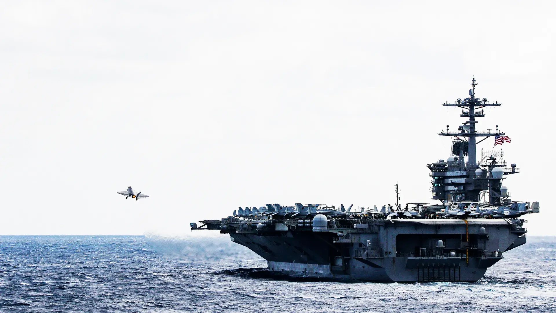 250 km/h? How fast do fighter jets land on USS Abraham Lincoln