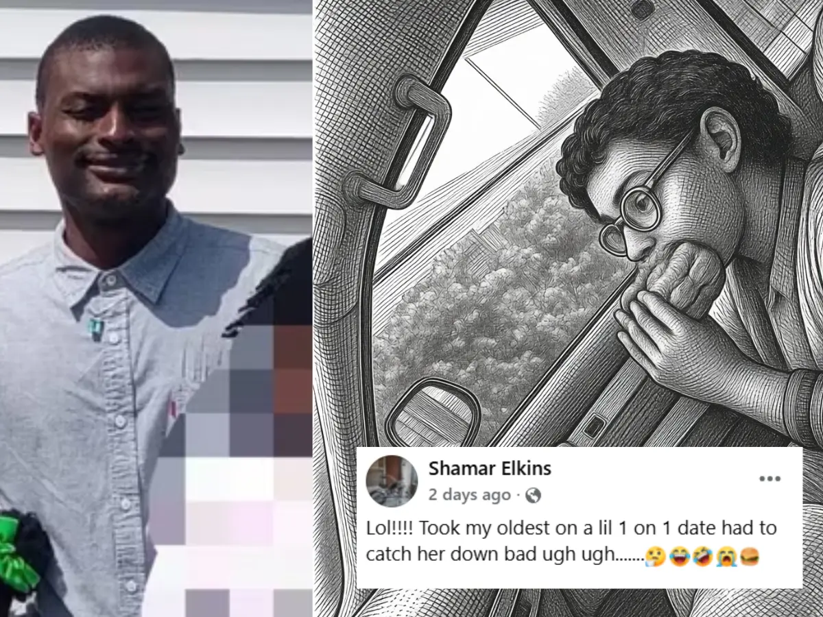 What was suspect's last Facebook post?