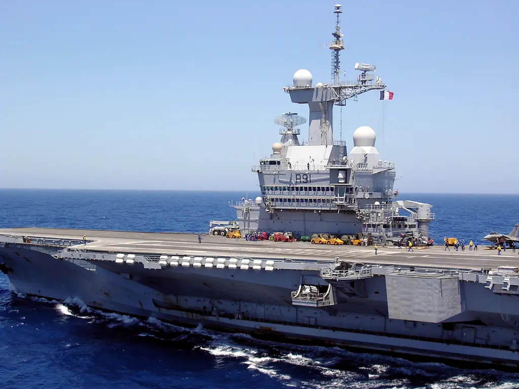 Charles de Gaulle location and route were exposed last month