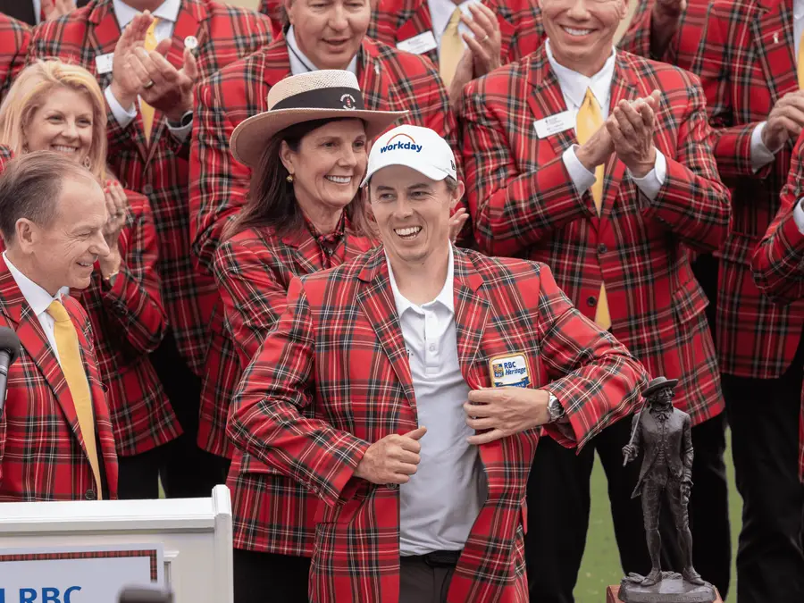 RBC Heritage: Matt Fitzpatrick hits 'out of world shot' to beat Scottie Scheffler in playoff - WATCH