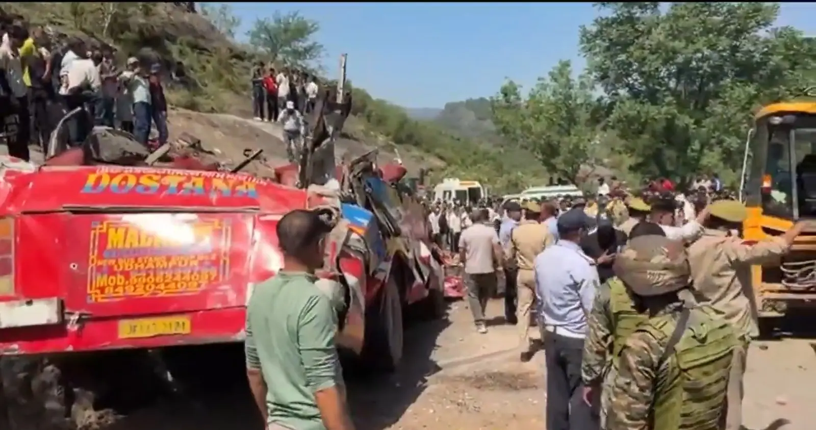 At least 15 dead, several injured as bus falls into gorge in J&K’s Udhampur