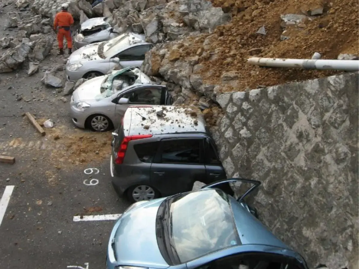 Japan's precarious location over the ring of fire