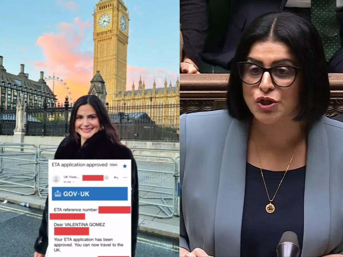 Valentina Gomez blocked from entering UK, claims banned 'because I’m not coming to rape or kill little girls' Valentina Gomez blocked from entering UK, claims banned 'because I’m not coming to rape or kill little girls'