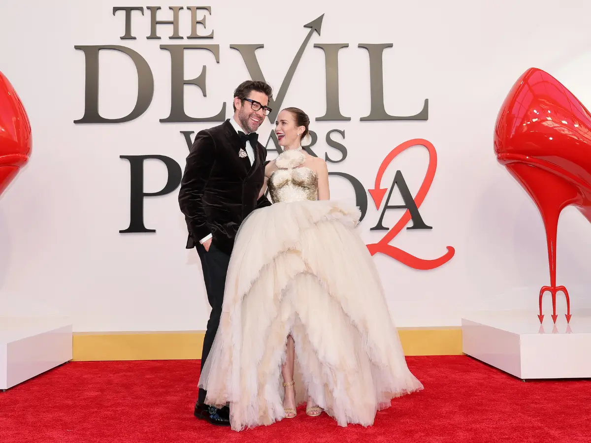 Emily with her man