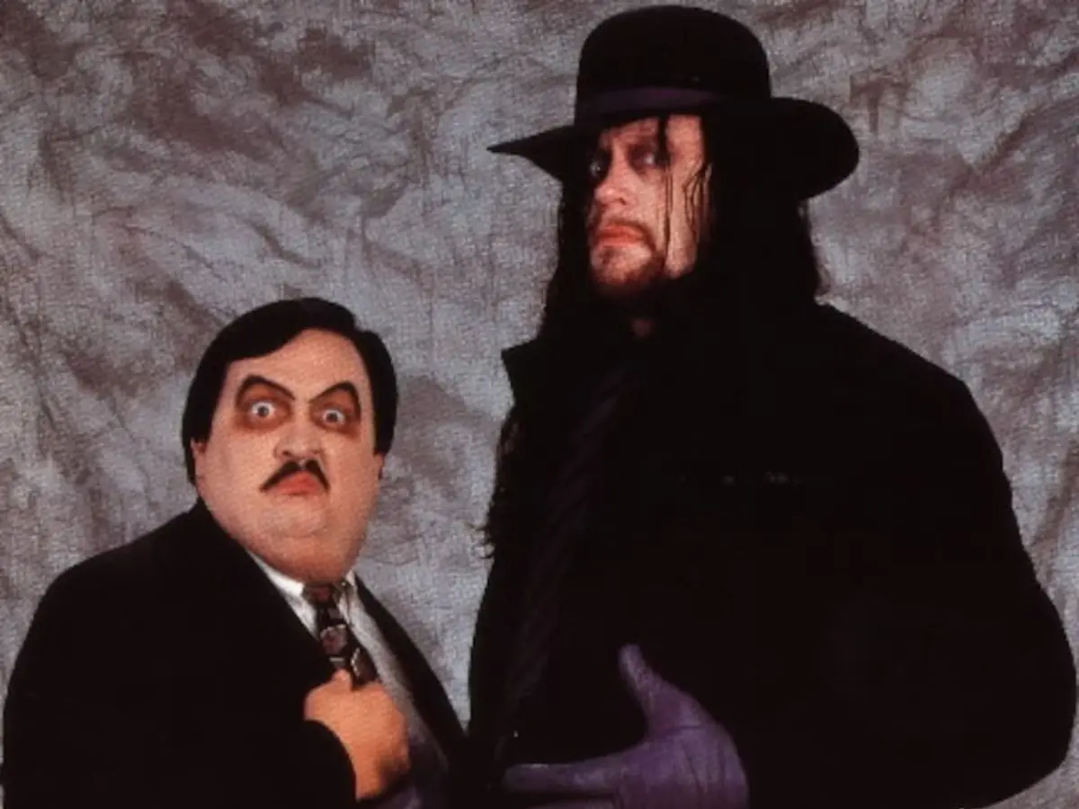 The Undertaker and Paul Bearer