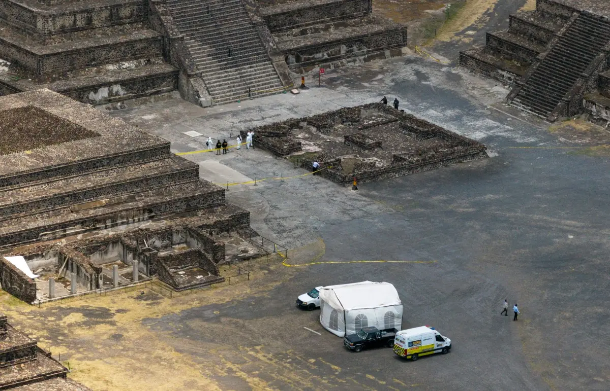 Aztecs settled in the region 700 years after the collapse of Teotihuacano civilisation