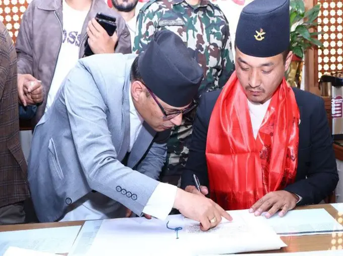 Nepal Home Minister Sudhan Gurung resigns over alleged links to businessman under probe Nepal Home Minister Sudhan Gurung resigns over alleged links to businessman under probe