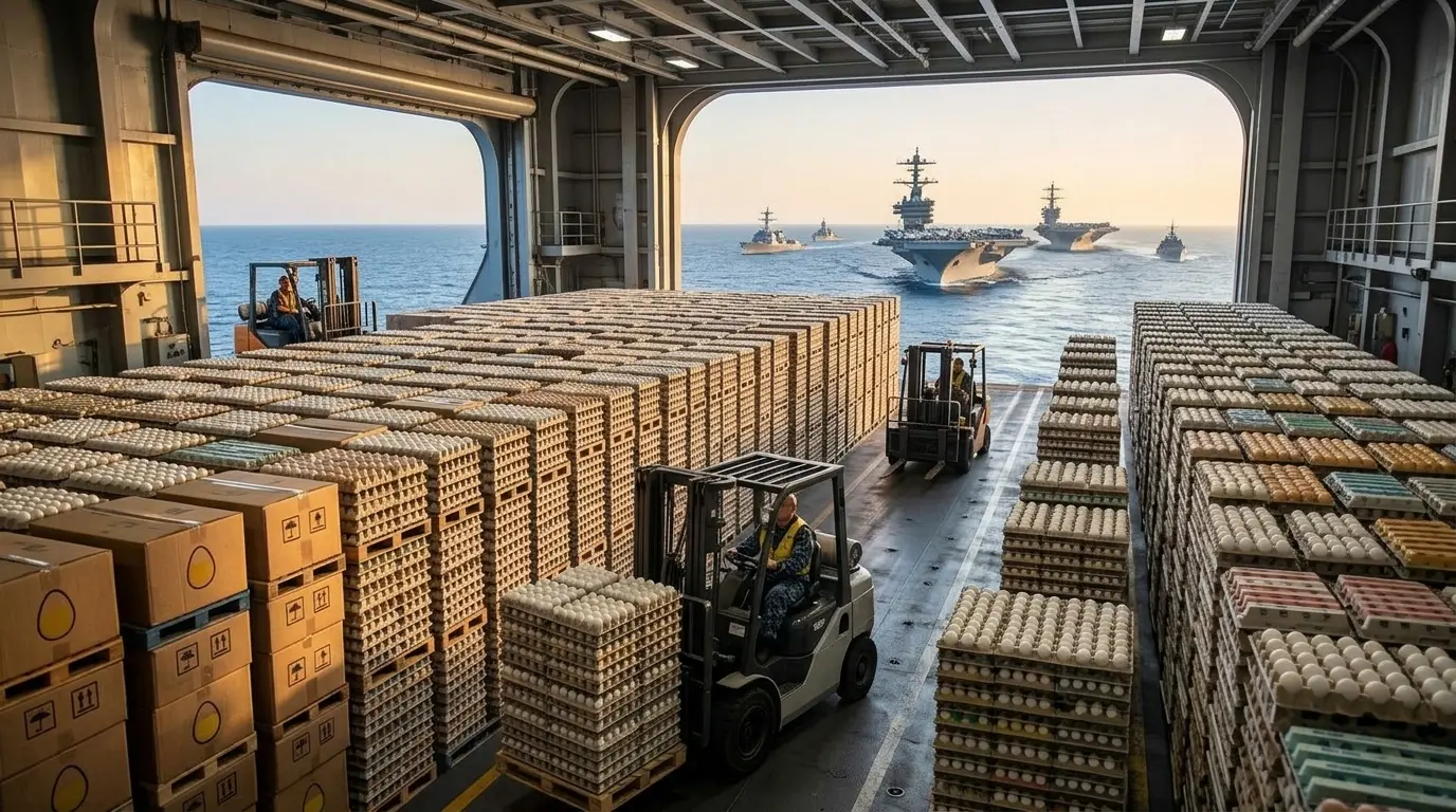 A massive workforce