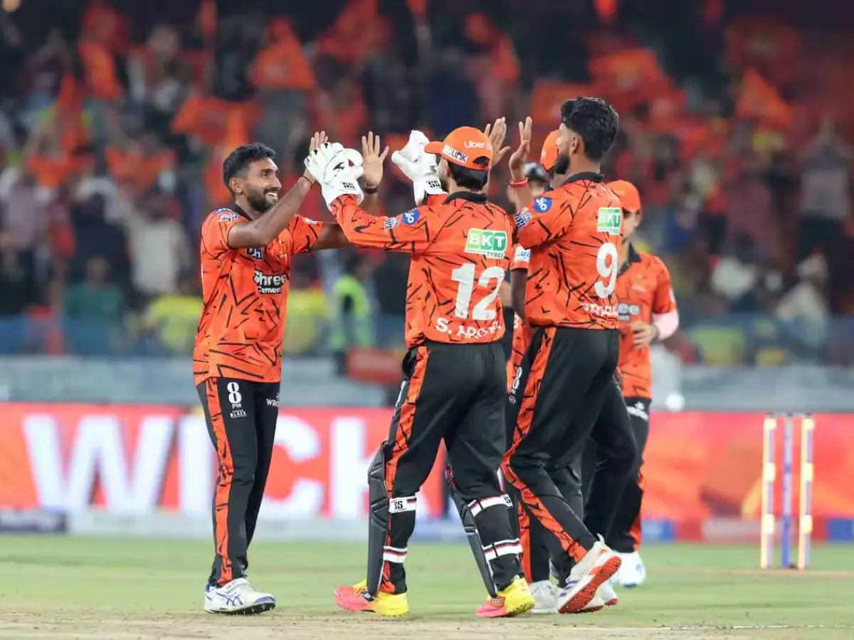 5. SunRisers Hyderabad – 40 wins at Rajiv Gandhi International Stadium in Hyderabad