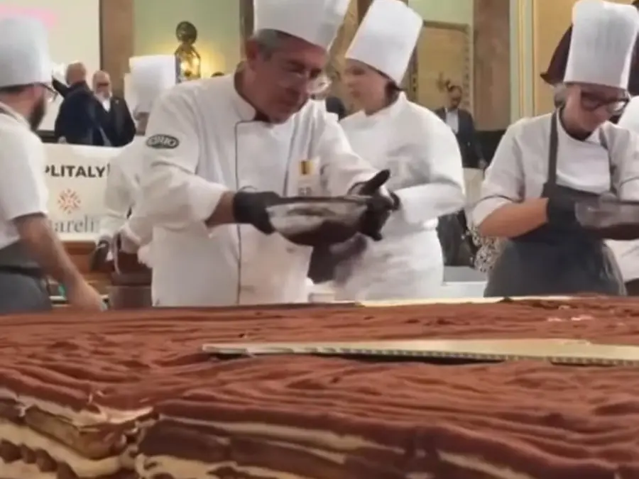 Sweet success! World's longest Tiramisu created in London, setting new record