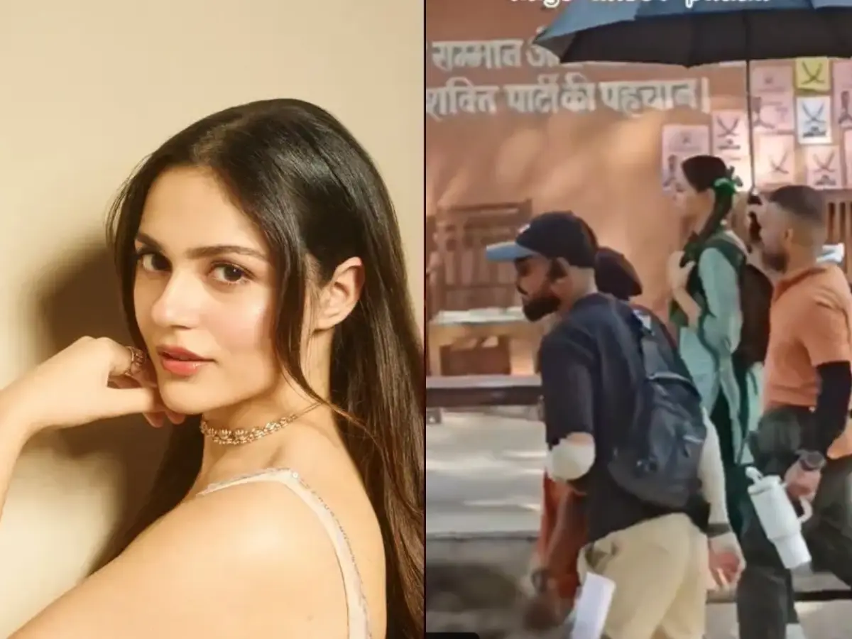 Shakti Shalini: Aneet Padda playing schoolgirl in Maddock Films next horror comedy? BTS video goes viral | Watch