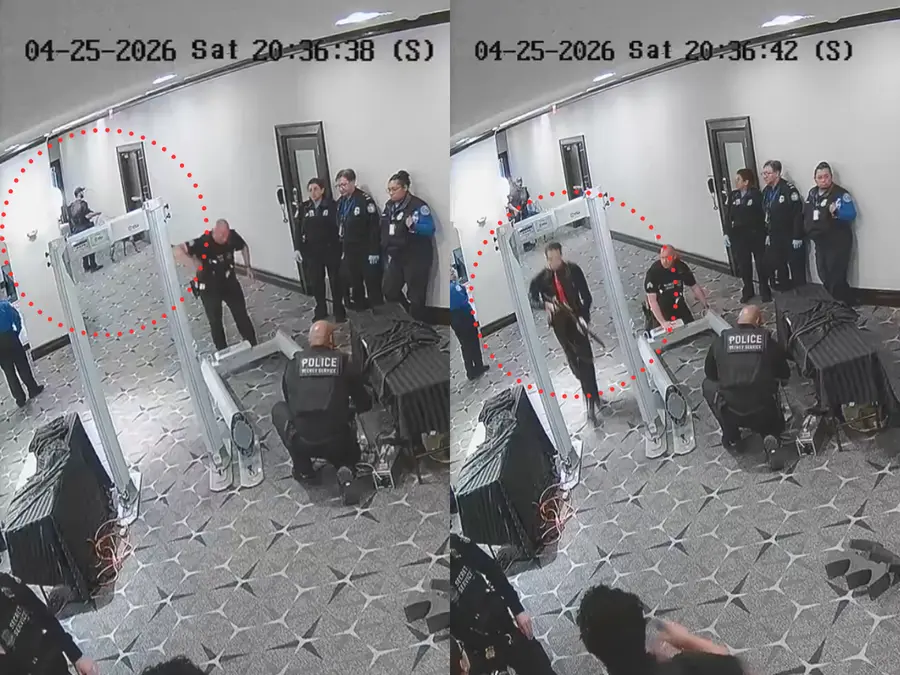 Massive Secret Service blunder? Chilling new video shows security dog alerted to WHCD shooter Cole Allen twice, only to be ignored | WATCH