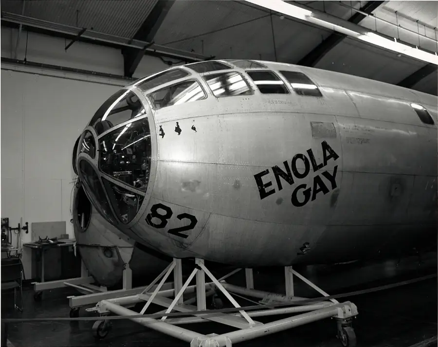 '31,000 feet above Hiroshima': This US aircraft was used to drop the atomic bomb in 1945