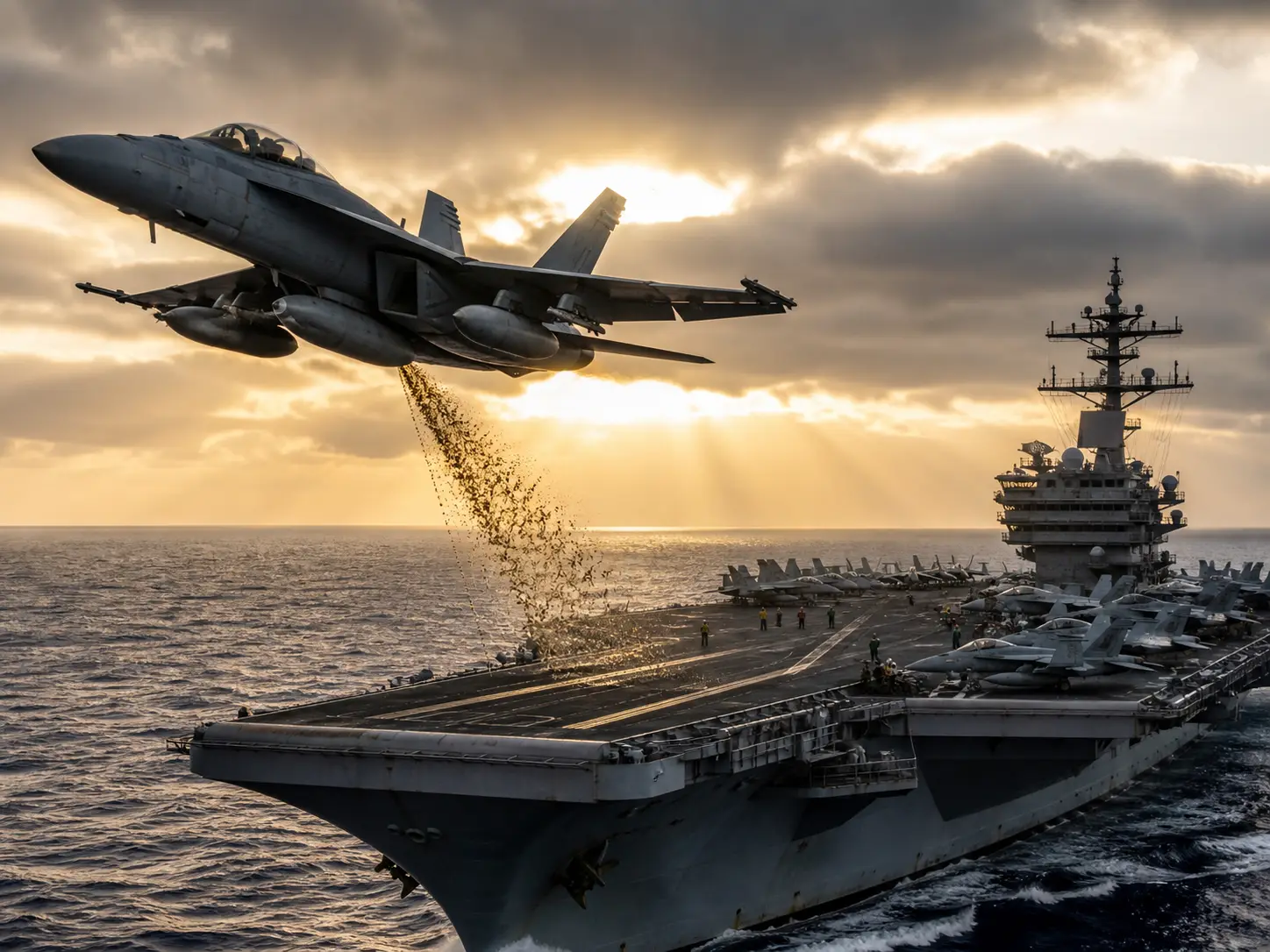 'Max Trap': Why the USS Abraham Lincoln forces pilots to dump expensive fuel