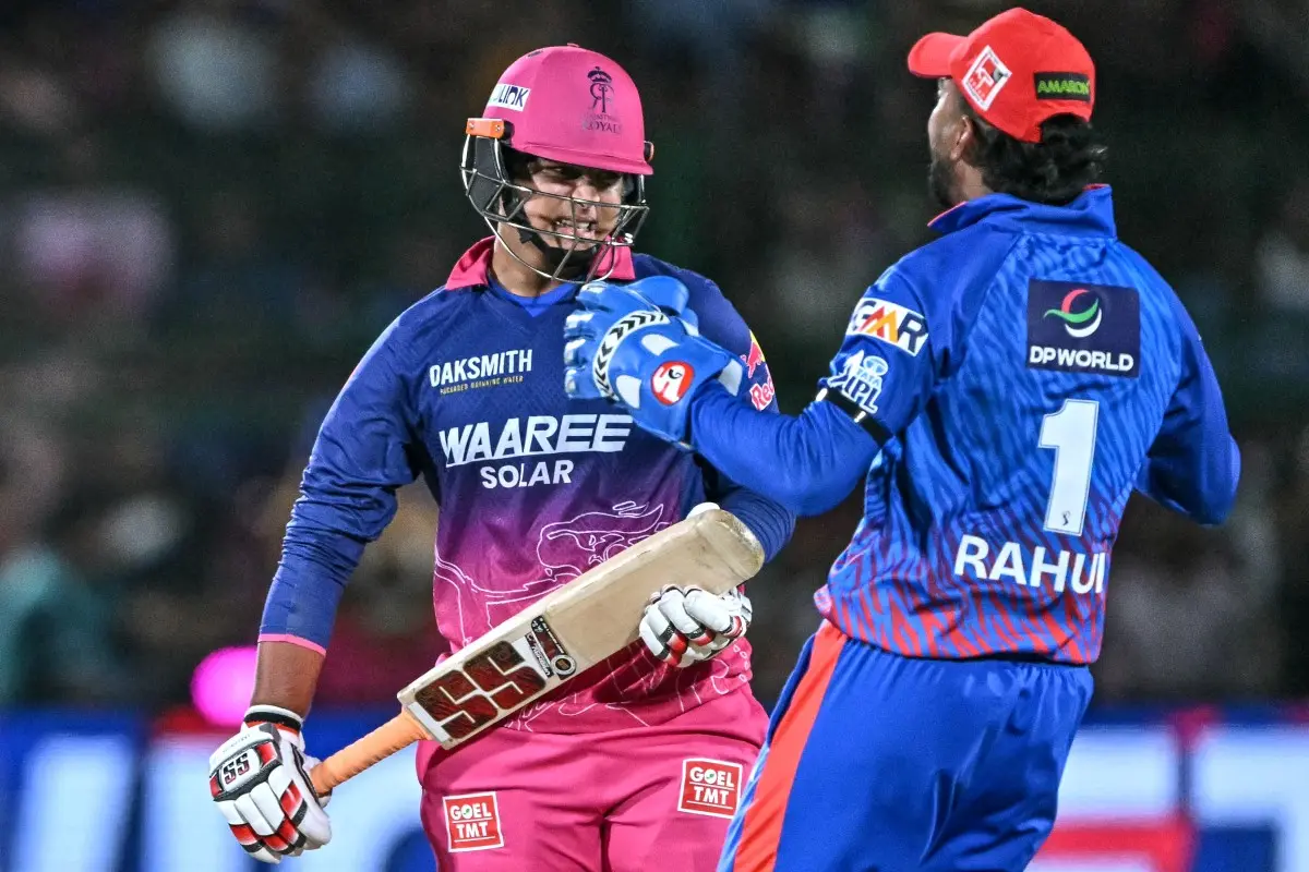 Who won yesterday's IPL 2026 match between RR and DC? check result