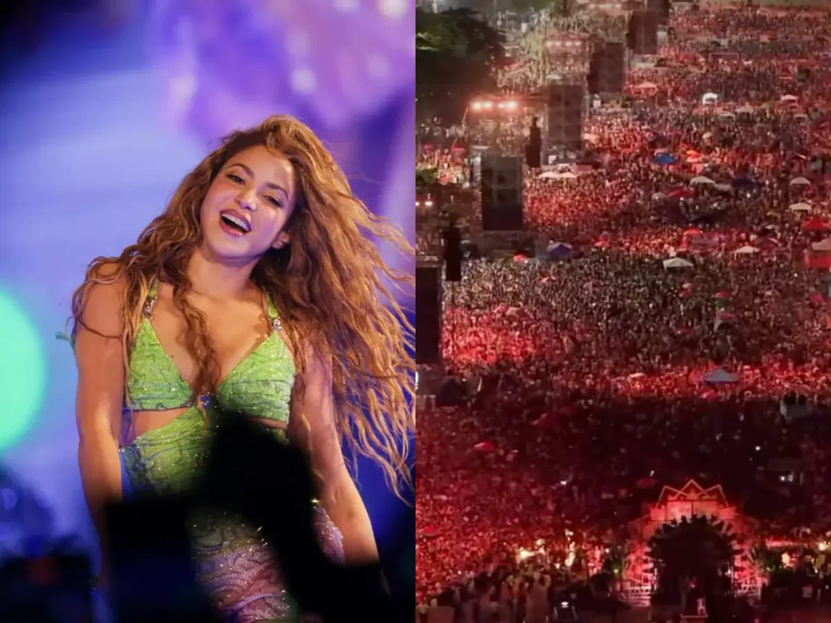 Beach and beats! Shakira opens free Copacabana Beach concert in Rio to massive crowds | Watch