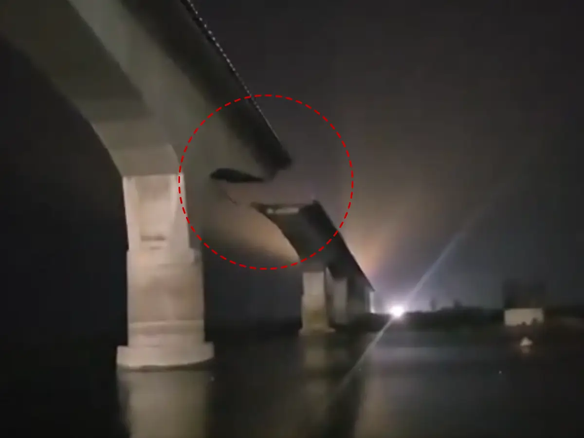 Midnight terror in Bhagalpur: 33-metre slab of Bihar's Vikramshila Setu plunges into Ganges river; authorities seal vital bridge | Watch Midnight terror in Bhagalpur: 33-metre slab of Bihar's Vikramshila Setu plunges into Ganges river; authorities seal vital bridge | Watch