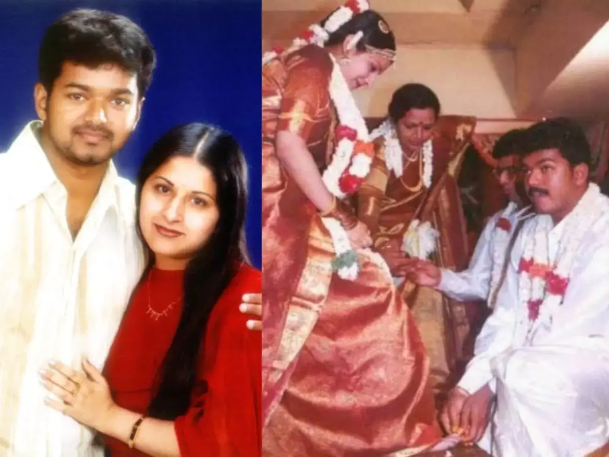 Tamil Nadu assembly elections: Inside Vijay’s love story with wife Sangeetha Sornalingam