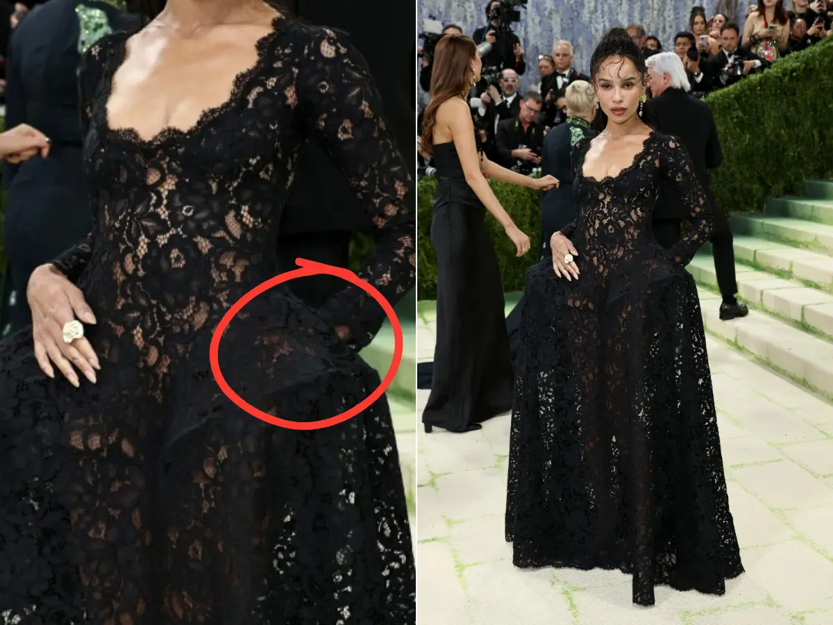 Why did Zoë Kravitz keep her left hand hidden at the Met Gala 2026? Intentional or a fashion statement