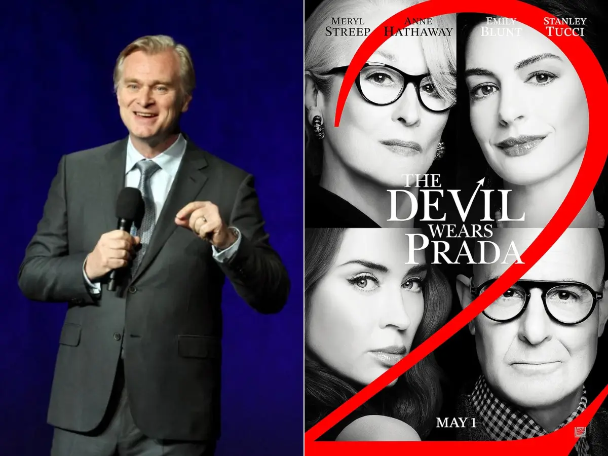 The Odyssey director Christopher Nolan reviews The Devil Wears Prada 2; hails Anne Hathaway and Emily Blunt's performances The Odyssey director Christopher Nolan reviews The Devil Wears Prada 2; hails Anne Hathaway and Emily Blunt's performances
